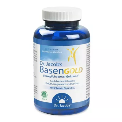 Basengold Dr. Jacob`s tyggetabletter, 126 stk Basengold Dr. Jacob`s tyggetabletter, 126 stk
