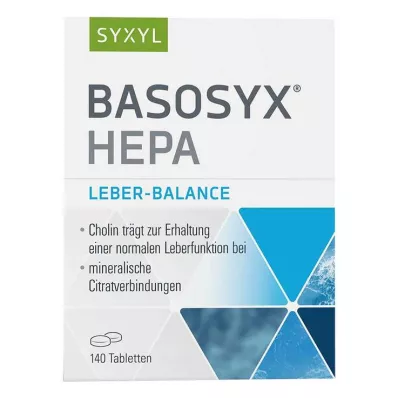 BASOSYX Hepa Syxyl-tabletter, 140 stk BASOSYX Hepa Syxyl-tabletter, 140 stk