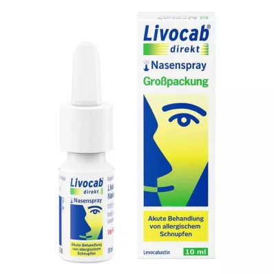 Livocab direkte nesespray for allergier, 10 ml Livocab direkte nesespray for allergier, 10 ml