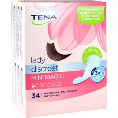 TENA LADY Discreet pads mini magic, 34 stk