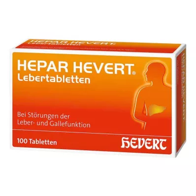 HEPAR HEVERT Levertabletter, 100 stk HEPAR HEVERT Levertabletter, 100 stk