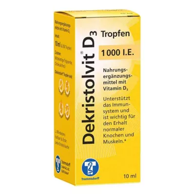 Dekristolvit D3 1000 IE dråper, 10 ml