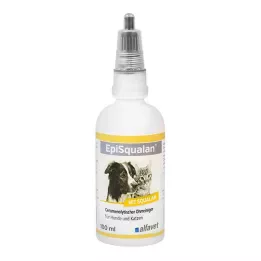 EPISQUALAN Ørerens for hund/katt, 1 x 100 ml