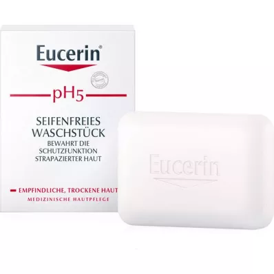 EUCERIN pH5 såpefritt vaskestykke for sensitiv hud, 100 g