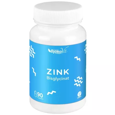 ZINK BISGLYCINAT 25 mg veganske kapsler, 90 stk ZINK BISGLYCINAT 25 mg veganske kapsler, 90 stk