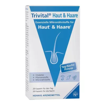 Trivital hud + hårkapsler, 56 stk Trivital hud + hårkapsler, 56 stk