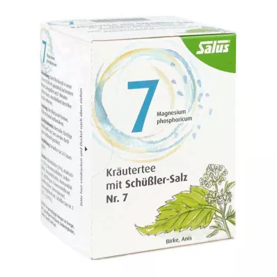 Urtete med Schüssler salt nummer 7 Salus Fbtl.(15 stykker) Urtete med Schüssler salt nummer 7 Salus Fbtl.(15 stykker)