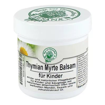 THYMIAN MYRTE Balsam for barn Resana, 100 ml