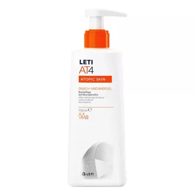 LETI AT4 dusj- og badegelé, 750 ml LETI AT4 dusj- og badegelé, 750 ml