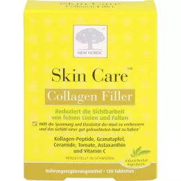 SKIN-CARE Kollagen Filler-tabletter, 120 kapsler