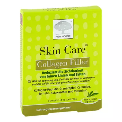 Skin Care Collagen Filler Tabletter, 120 stk