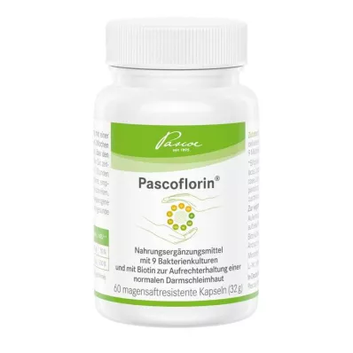 PASCOFLORIN magsaftresistente kapsler, 60 stk