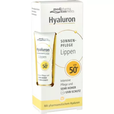 HYALURON SONNENPFLEGE leppepomade LSF 50+, 7 ml