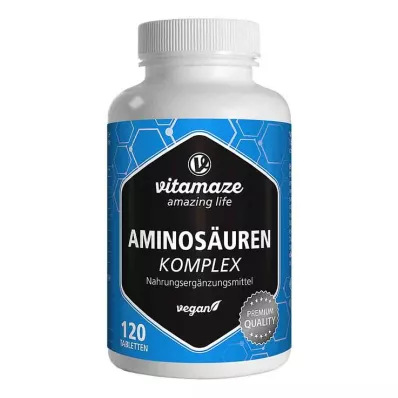 Aminosyrekompleks veganske tabletter, 120 stk Aminosyrekompleks veganske tabletter, 120 stk