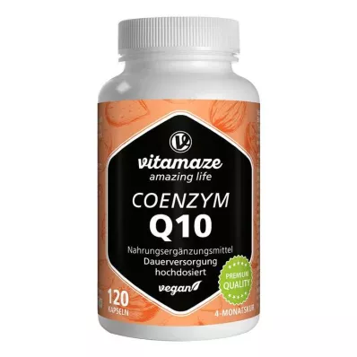 COENZYM Q10 200 mg veganske kapsler, 120 stk