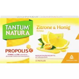 TANTUM NATURA Propolis med sitron &amp; Honningaroma, 15 stk