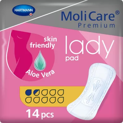 MOLICARE Premium damepute 1,5 dråper, 14 stk