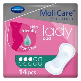 MOLICARE Premium damepute 3 dråper, 14 stk
