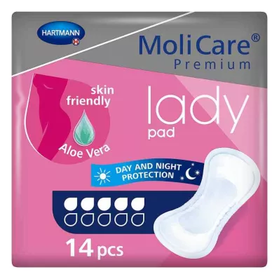 Molicare Premium dameunderlag 5 dråper (14 stykker) Molicare Premium dameunderlag 5 dråper (14 stykker)