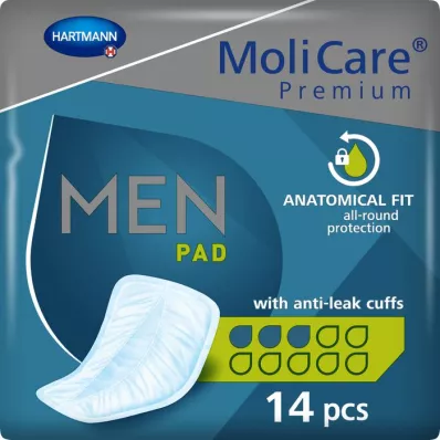 MOLICARE Premium MEN Pad 3 dråper, 14 stk