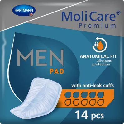 MOLICARE Premium MEN Pad 5 dråper, 14 stk