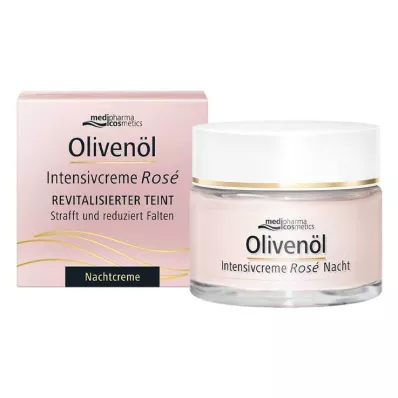 OLIVENÖL INTENSIVCREME Rose Night Cream, 50 ml OLIVENÖL INTENSIVCREME Rose Night Cream, 50 ml