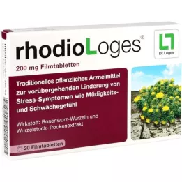 RHODIOLOGES 200 mg filmdrasjerte tabletter, 20 stk