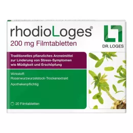 RHODIOLOGES 200 mg filmdrasjerte tabletter, 20 stk