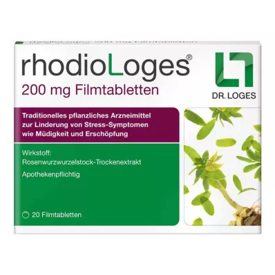 rhodioLoges® 200 mg filmdrasjerte tabletter, 20 stk rhodioLoges® 200 mg filmdrasjerte tabletter, 20 stk