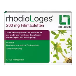 RHODIOLOGES 200 mg filmdrasjerte tabletter, 120 stk