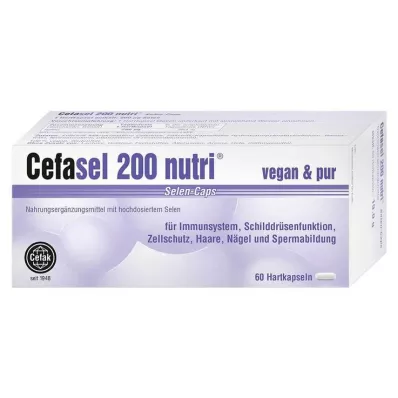 CEFASEL 200 nutri selenkapsler, 60 stk CEFASEL 200 nutri selenkapsler, 60 stk