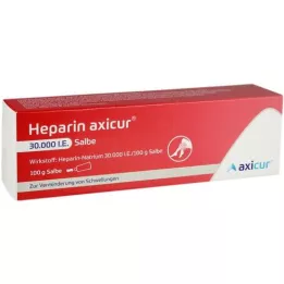 HEPARIN AXICUR 30 000 I.E. salve, 100 g