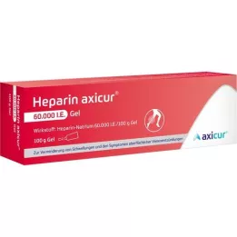 HEPARIN AXICUR 60 000 I.E. gel, 100 g