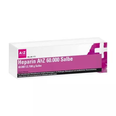 HEPARIN AbZ 60.000 salve, 100 g HEPARIN AbZ 60.000 salve, 100 g