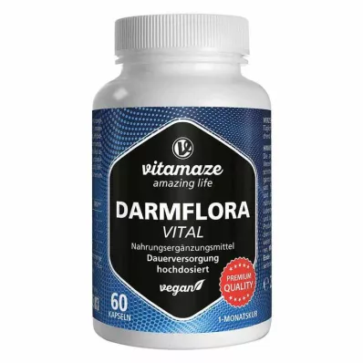 Darmflora Vital veganske kapsler, 60 stk Darmflora Vital veganske kapsler, 60 stk