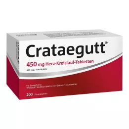 CRATAEGUTT 450 mg kardiovaskulære tabletter, 200 stk