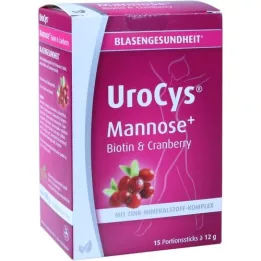 UROCYS Mannose+ Sticks, 15 stk