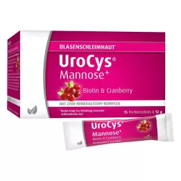 Urocys Mannose + Sticks, 15 stk