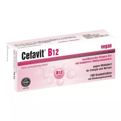 Cefavit B12 tyggetabletter, 100 stk