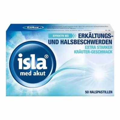isla® med akutte pastiller, 50 stk isla® med akutte pastiller, 50 stk