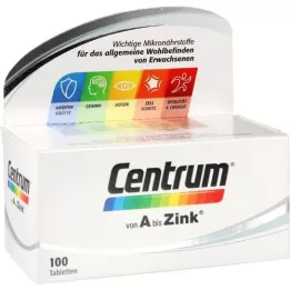 CENTRUM A-Zink tabletter, 100 stk