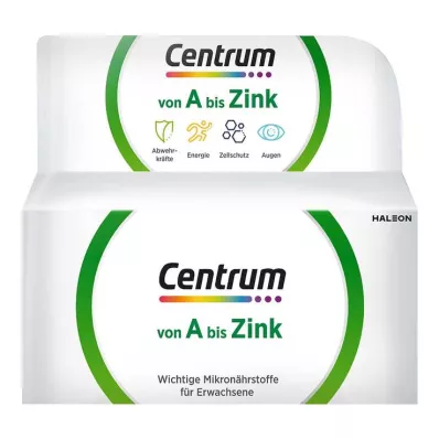 CENTRUM A-Zink tabletter, 100 stk