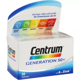 CENTRUM Generasjon 50+ tabletter, 30 stk