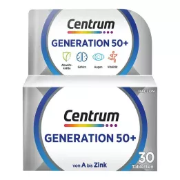 CENTRUM Generasjon 50+ tabletter, 30 stk
