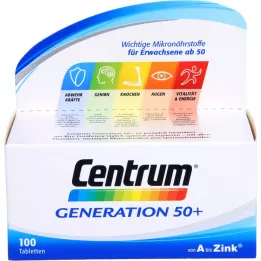 CENTRUM Generasjon 50+ tabletter, 100 stk