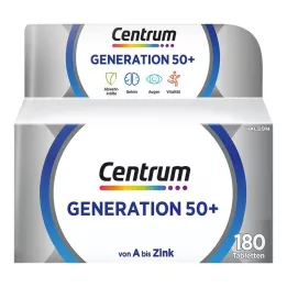 CENTRUM Generasjon 50+ tabletter, 180 stk