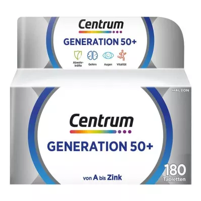 CENTRUM Generasjon 50+ tabletter, 180 stk CENTRUM Generasjon 50+ tabletter, 180 stk