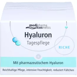 HYALURON TAGESPFLEGE rikholdig krem i en krukke, 50 ml