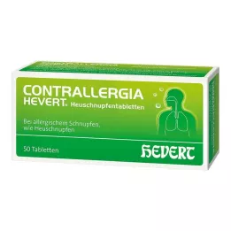 CONTRALLERGIA Hevert høysnue tabletter, 50 stk