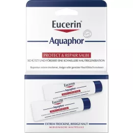 EUCERIN Aquaphor Protect &amp; Reparasjonssalve, 2X10 ml
